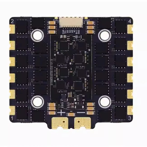 HAKRC 5139 100A 4 en 1 ESC 100A Controlador de velocidad para máquinas voladoras UAV Accesorios